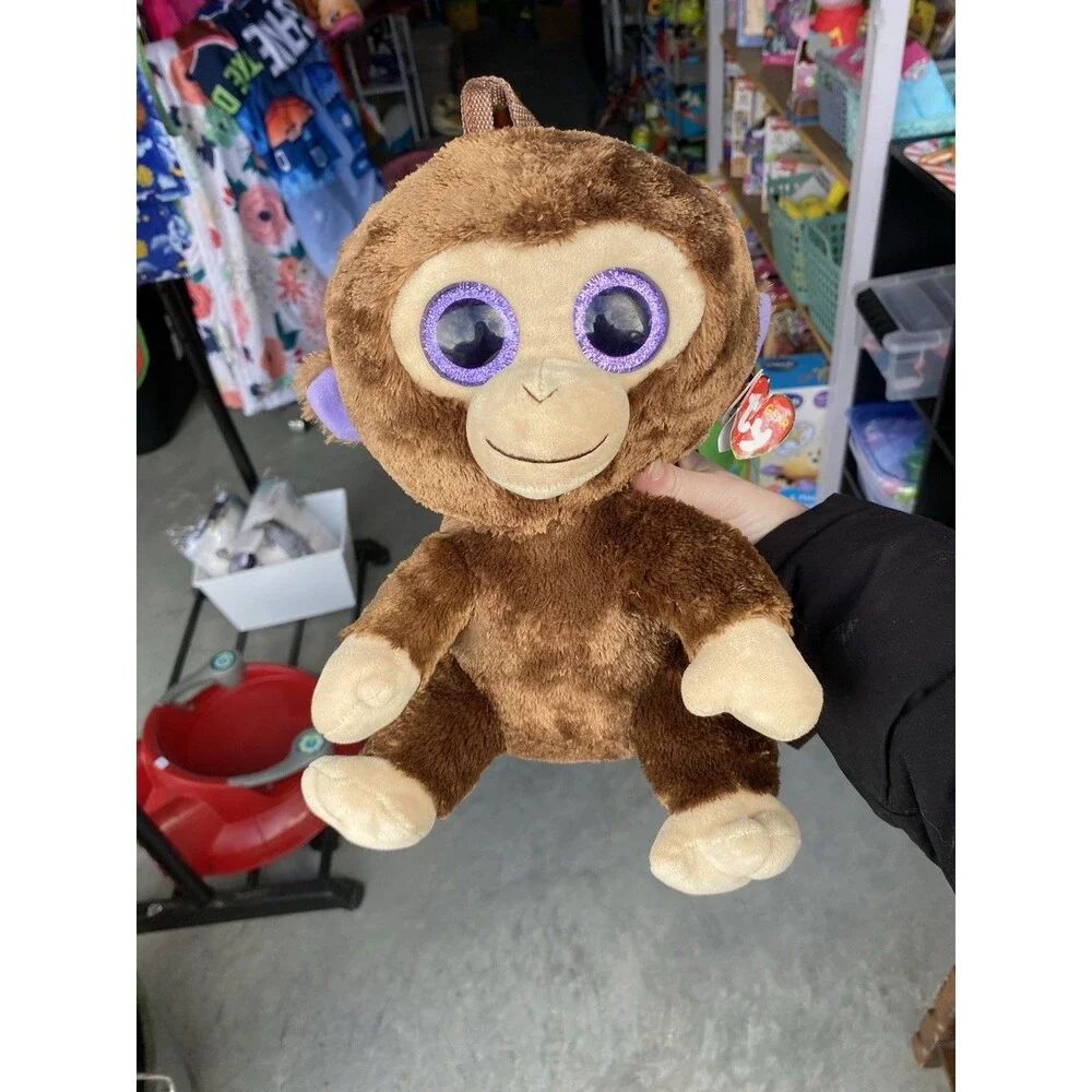 Ty Gear Coconut Monkey Plush Backpack 13
